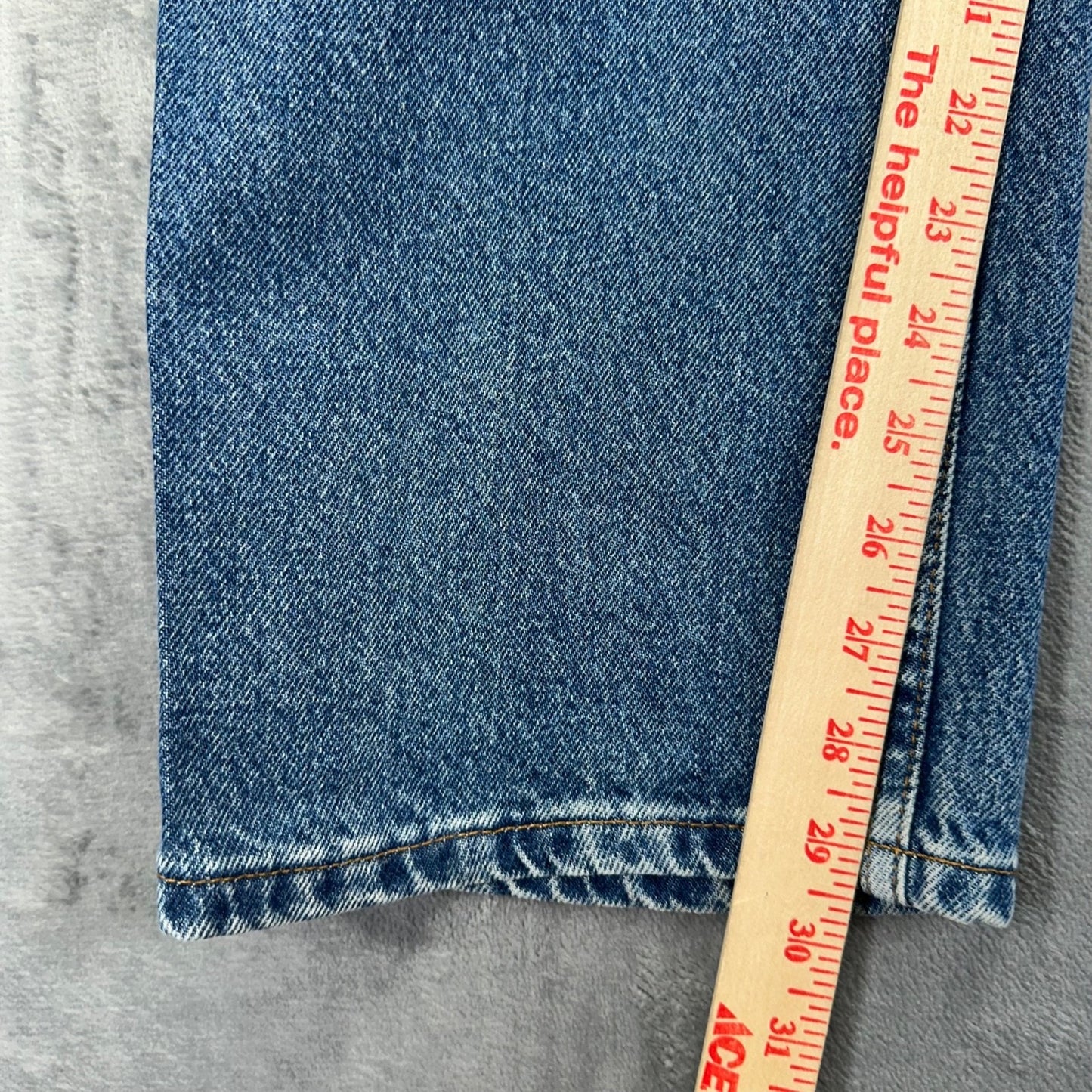 Vintage Faded Glory Men's Straight Jeans 36x30 Blue Denim #2013