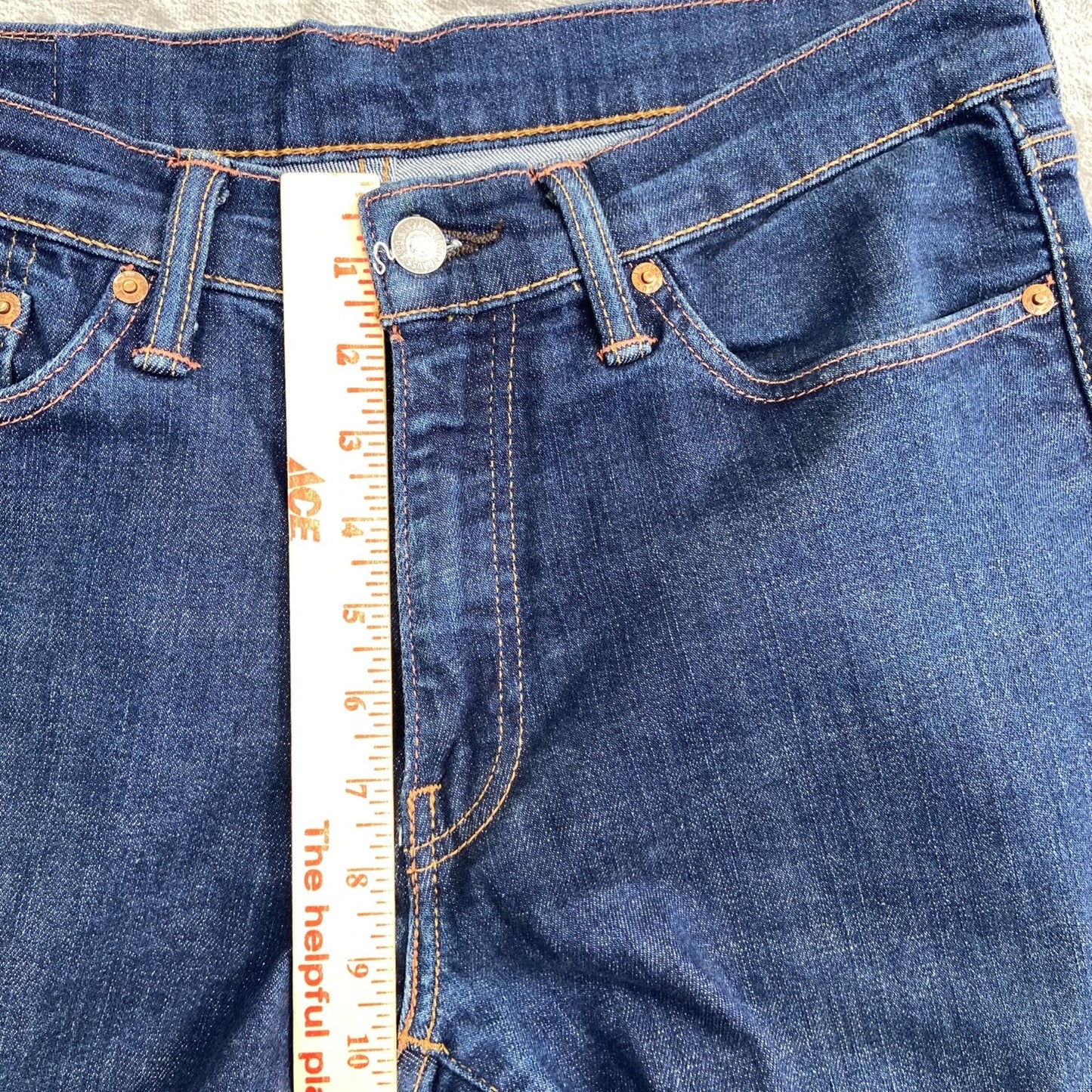 Levi's 541 Athletic Fit Men's Jeans 32x34 Dark Blue Denim Casual