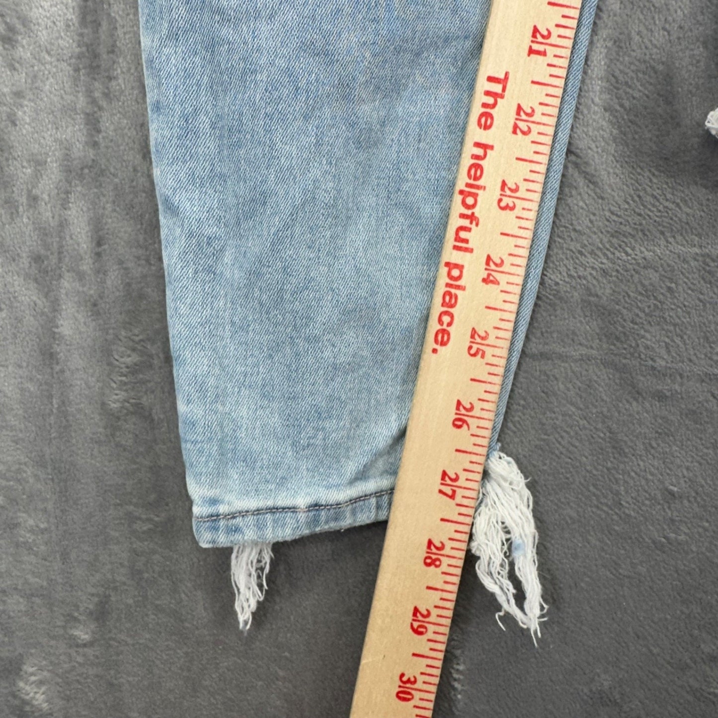 American Eagle Women's Stretch Curvy High Rise Jegging Women's 8 Reg Light Blue