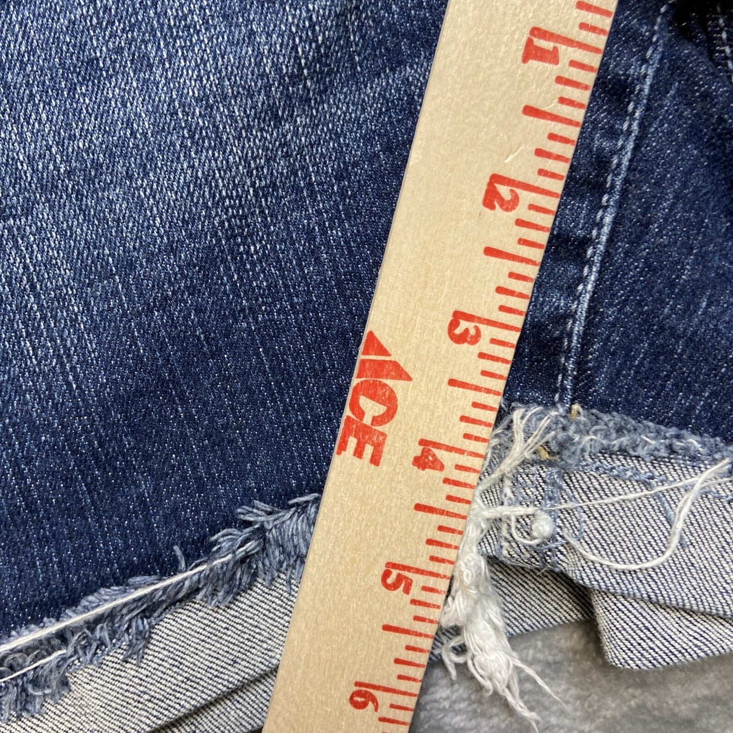 ZCO Premium Cuffed Denim Shorts Women’s Size 13 Blue Denim