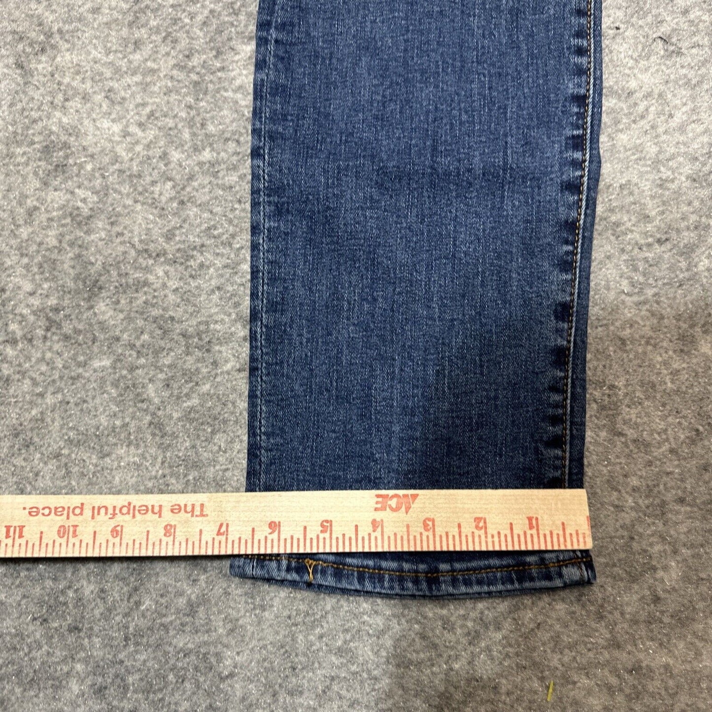 KUT From The Kloth Women's Straight Jeans Size 10 Blue Dark Wash Denim