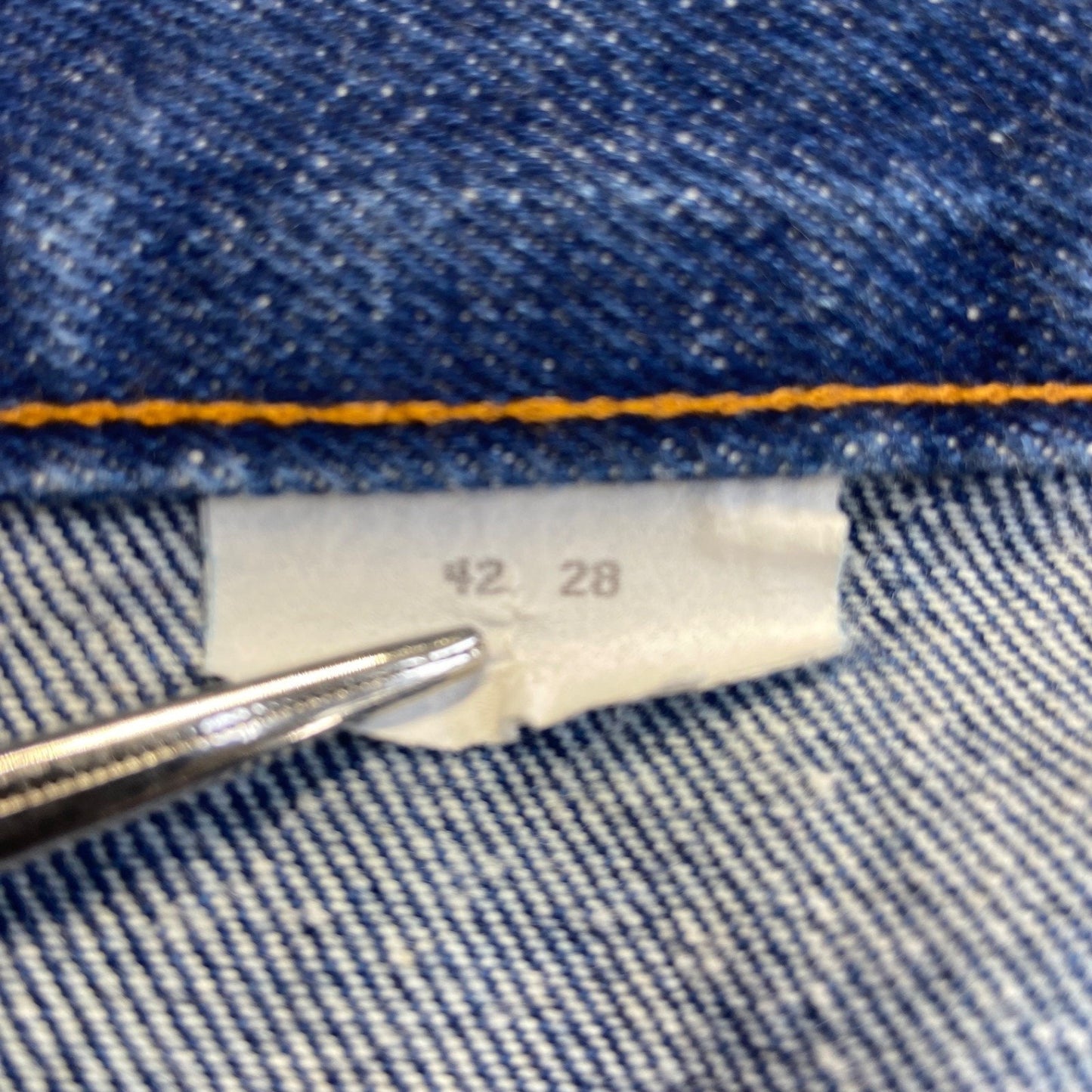Work n' Sport Men's Quality Jeans 42x28 Blue Denim Regular