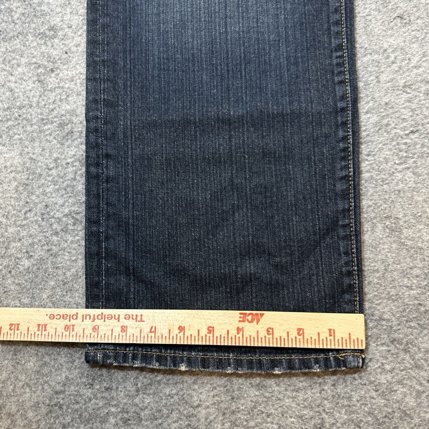 Calvin Klein Bootcut Jeans Men's Size 38x30 Dark Blue Denim