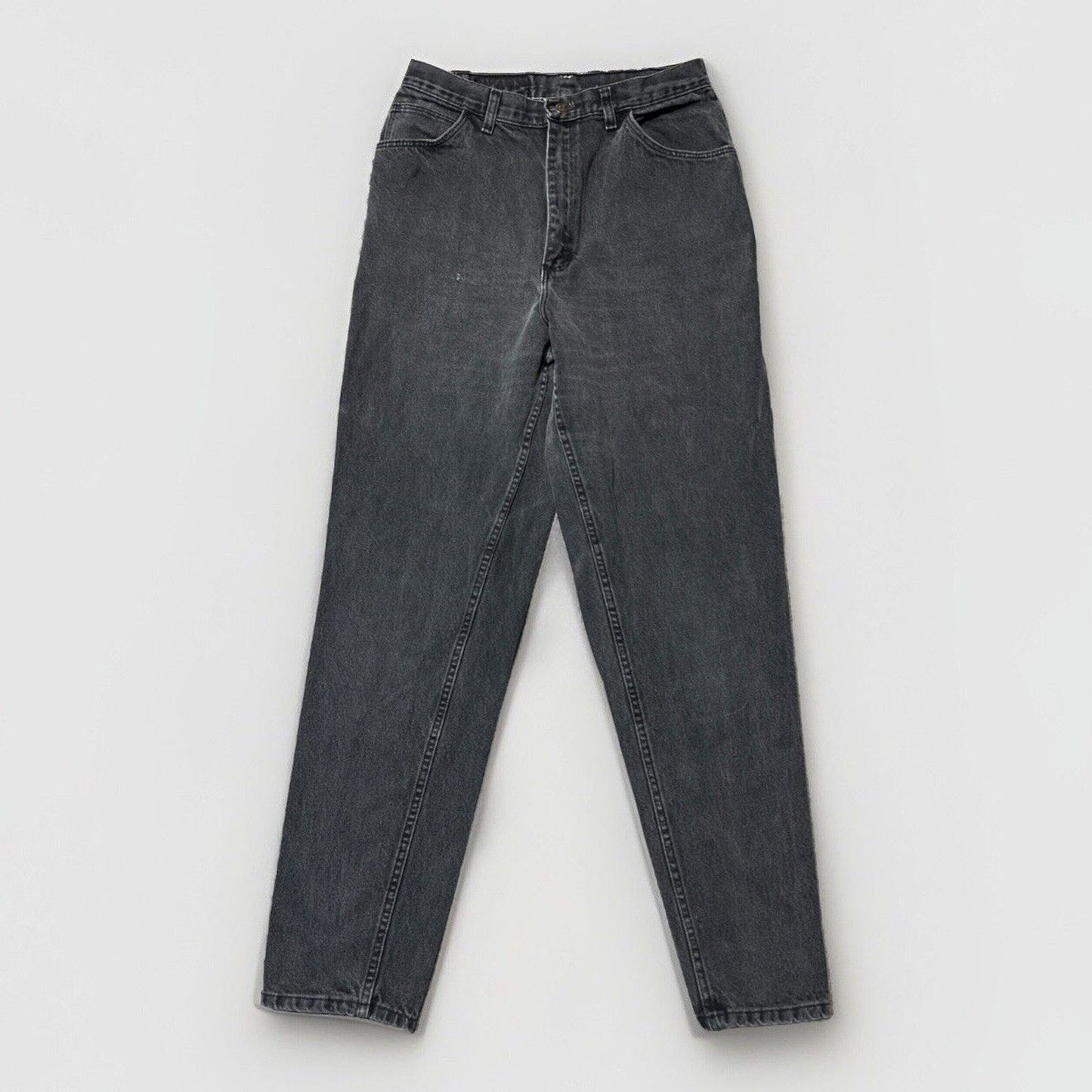 Vintage Gitano Jeans Relaxed Straight Jeans Women's Size 14 Long Black Denim