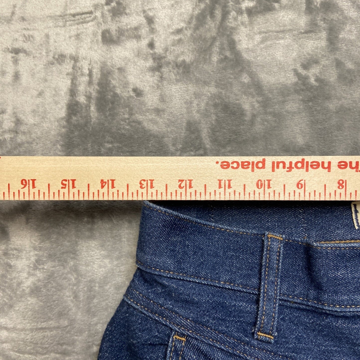 New Madewell The Perfect Vintage Straight Jean Women's Size 26 Dark Blue Paneled