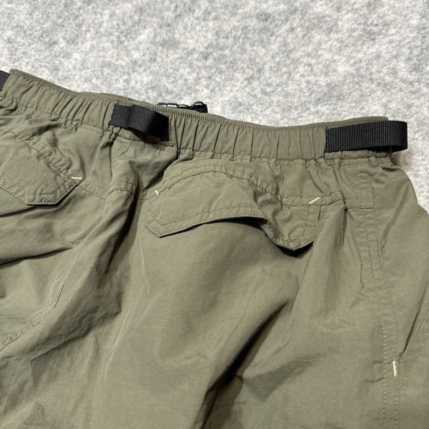 REI Co-op Sahara Men's Convertible Straight Cargo Pants Size Lx32 Green Dark