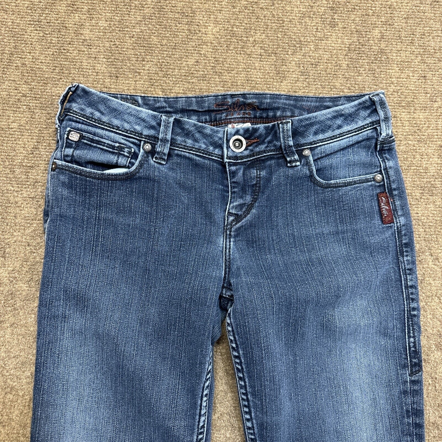Silver Sienna Women's Skinny Jeans Size 27 Blue Medium Wash Denim