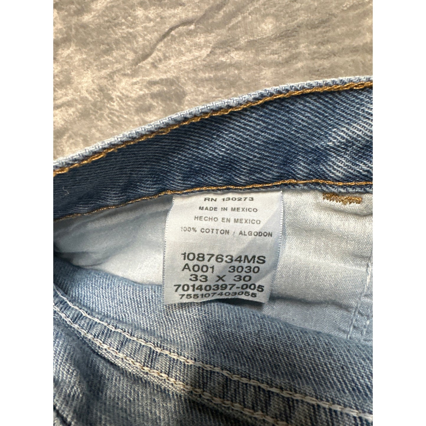 drafted: Lot of 3 Levi’s Rustlers Work Jeans Mens Size 33x30 Blue Black Grade A / B Denim
