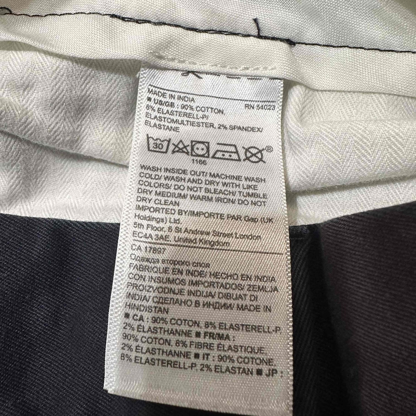 Banana Republic Fulton Chino Pants Men's Size 36x30 Dark Blue Pants