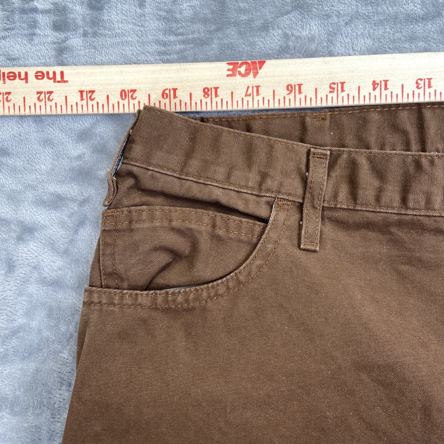 Dickies Relaxed Carpenter Jeans Men's Size 40x30 Brown