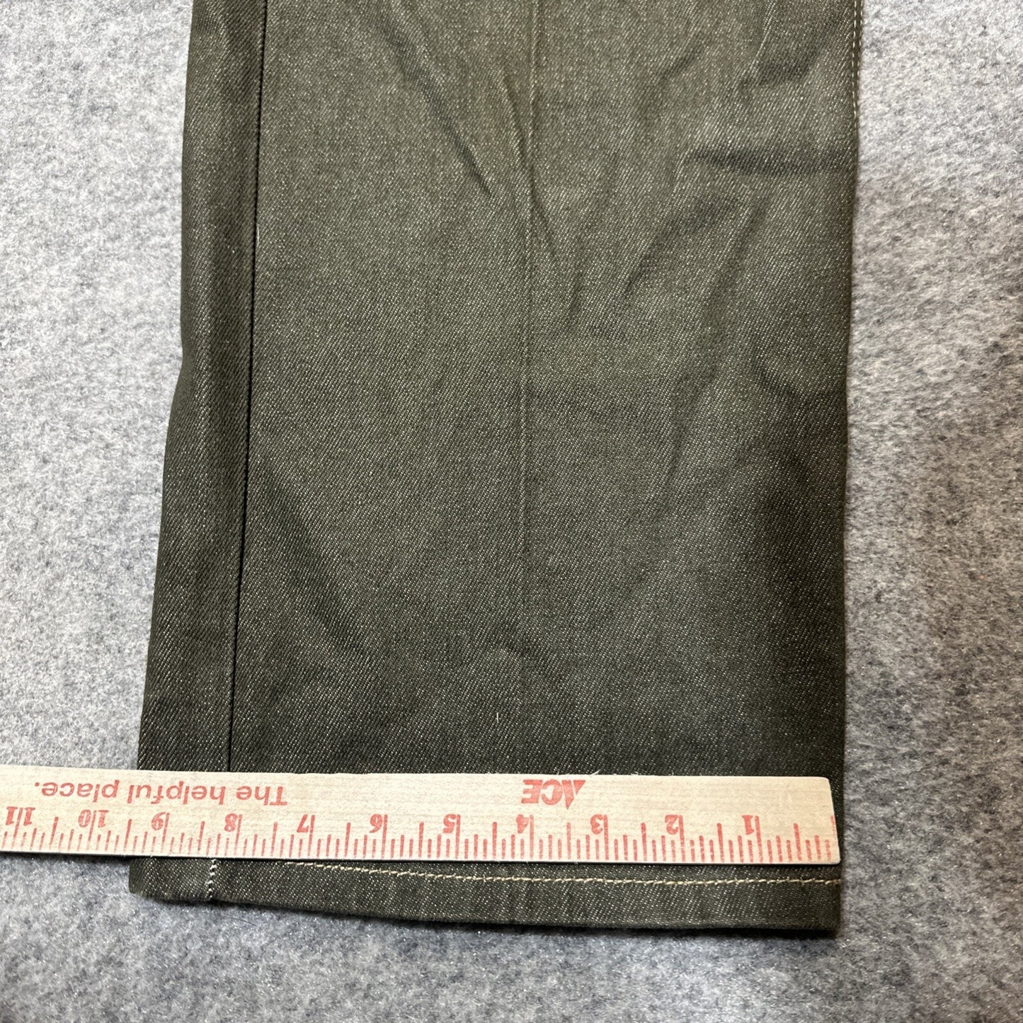 Vintage Members Property Coogi Straight Jeans Men's Size 42x32 Dark Green Denim