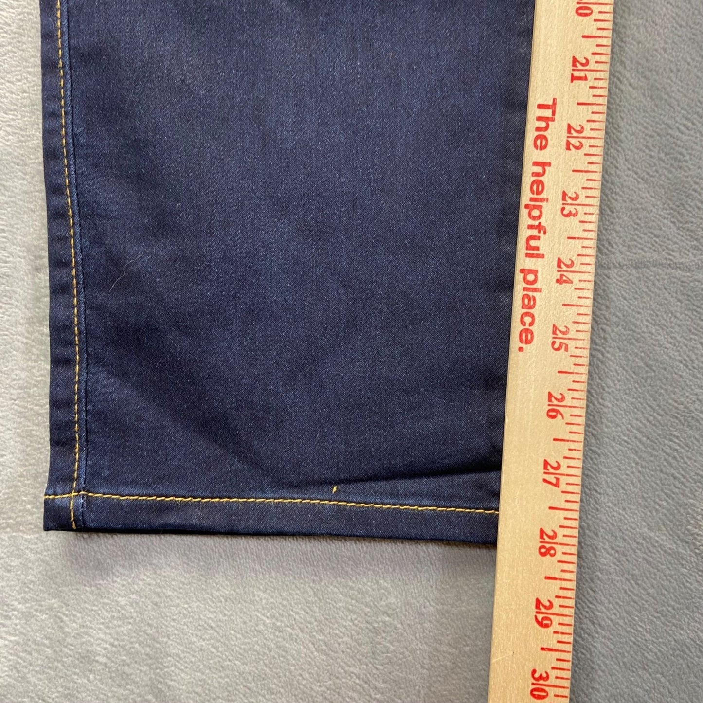 New Pajama Jeans Women's Straight Leg Jeans Size XLP Petite Dark Blue
