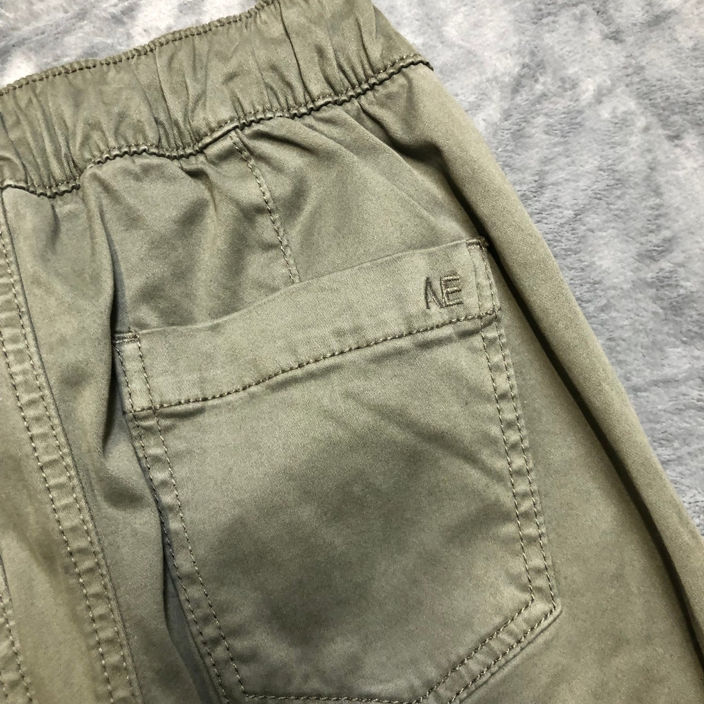 New American Eagle Jogger Pants Women's Size 000 Green Olive