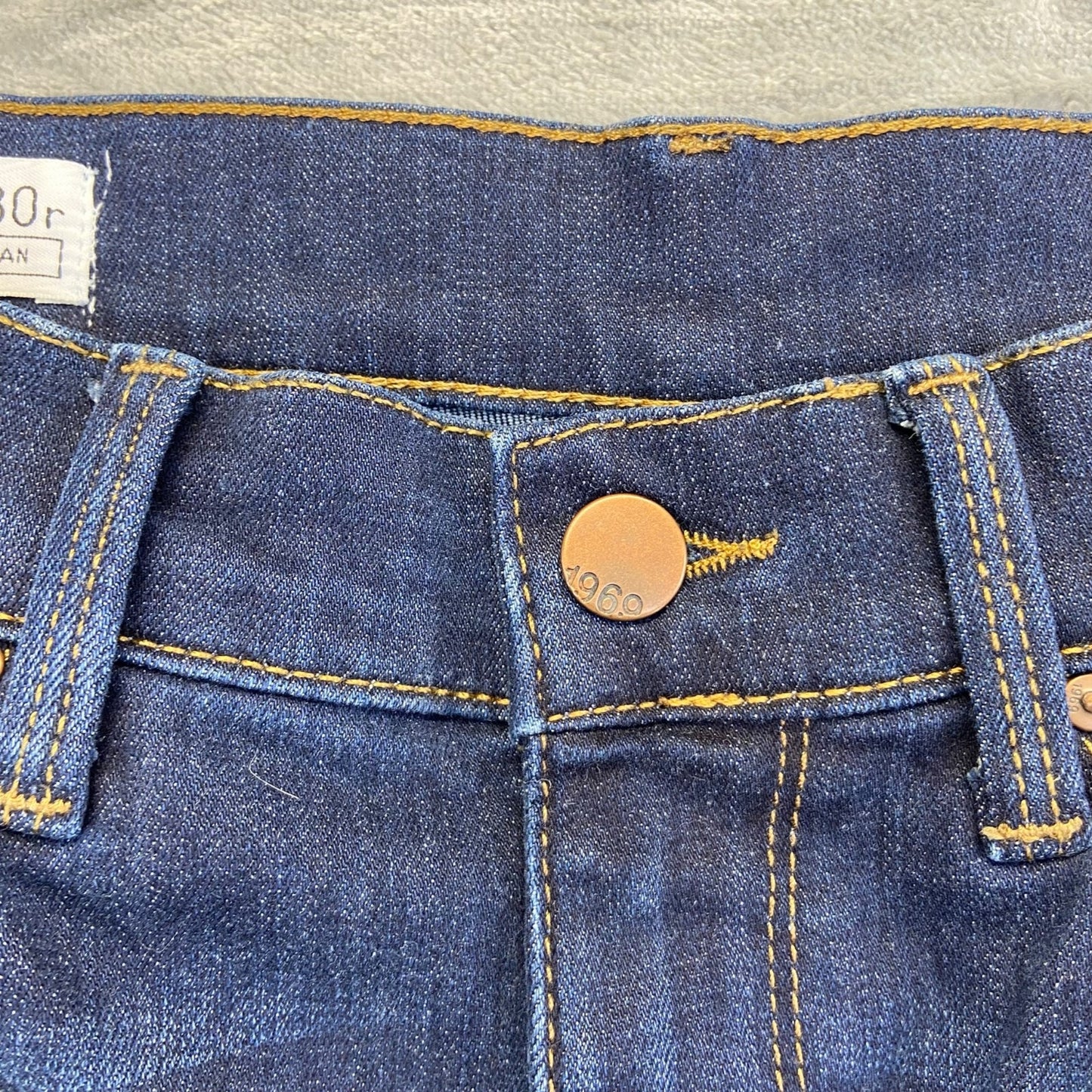 Gap Women's Legging Jeans Skinny 30R Santa Cruz Blue