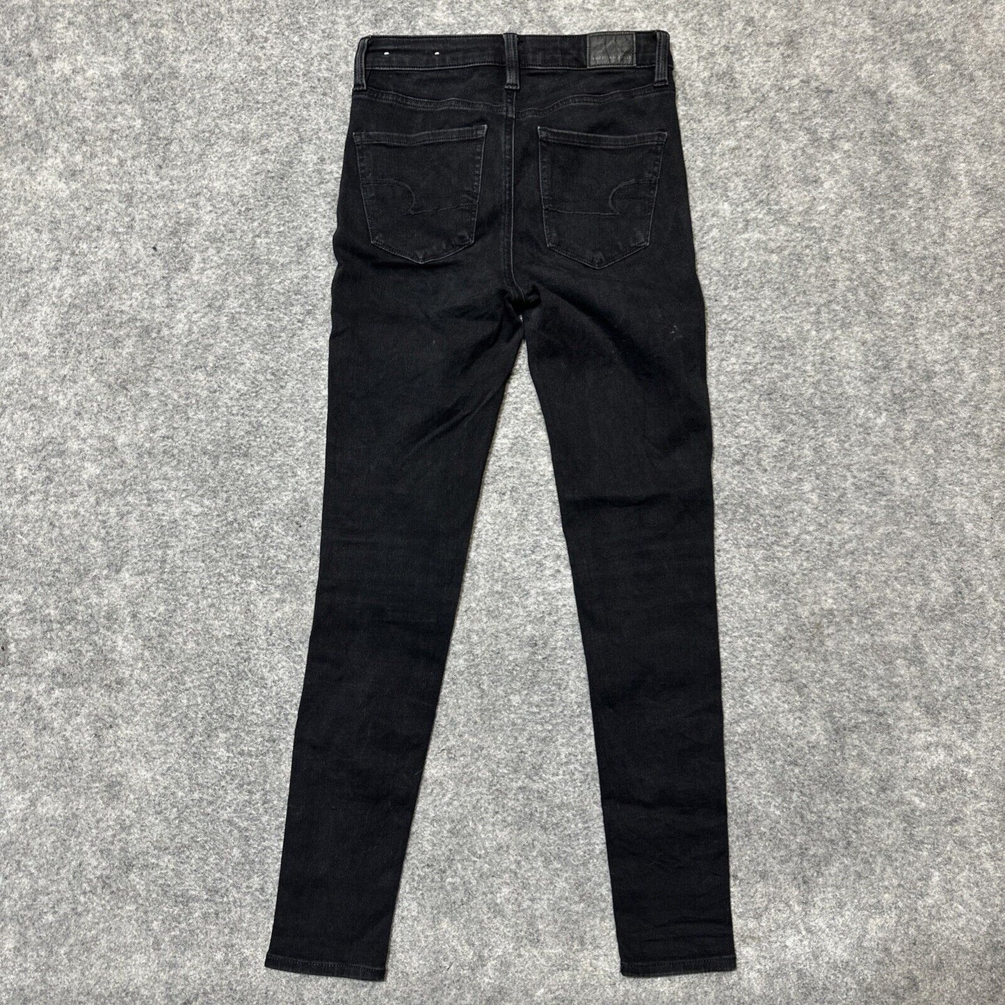 American Eagle The Dream Jean Super Hi Rise Jegging Women’s 0 R Black Denim