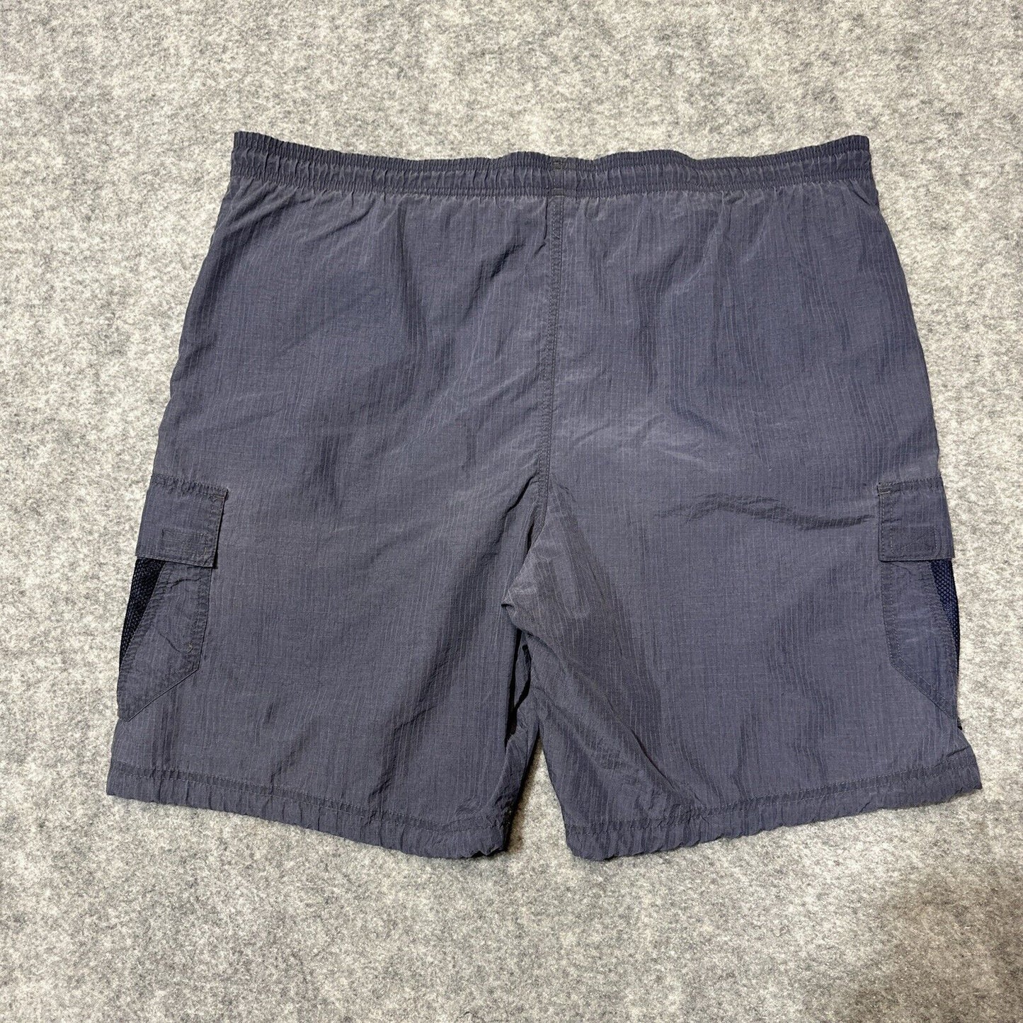Speedo Men's Lined Swim Shorts Size L Gray Light Wash Shorts