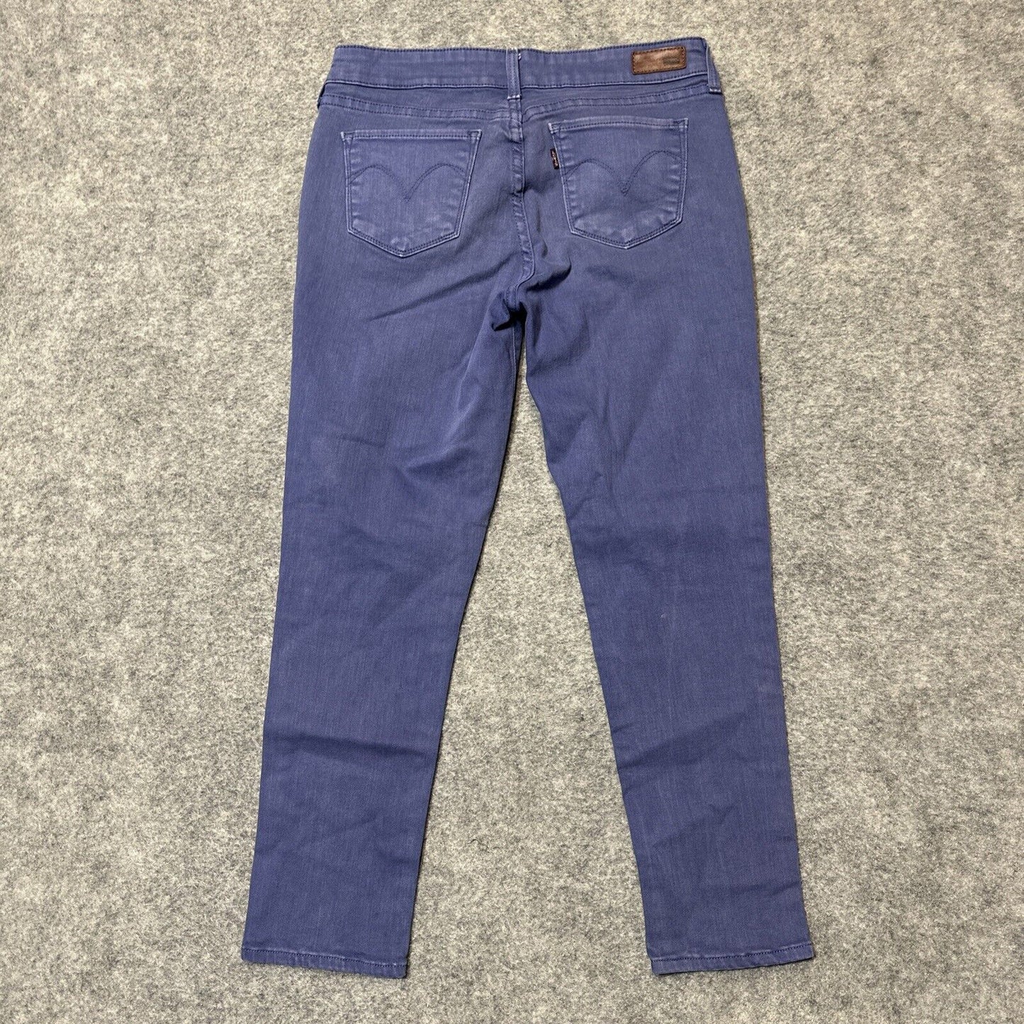 Levi's Demi Curve Skinny Jeans Womens Size 27 Purple Denim *28x26*