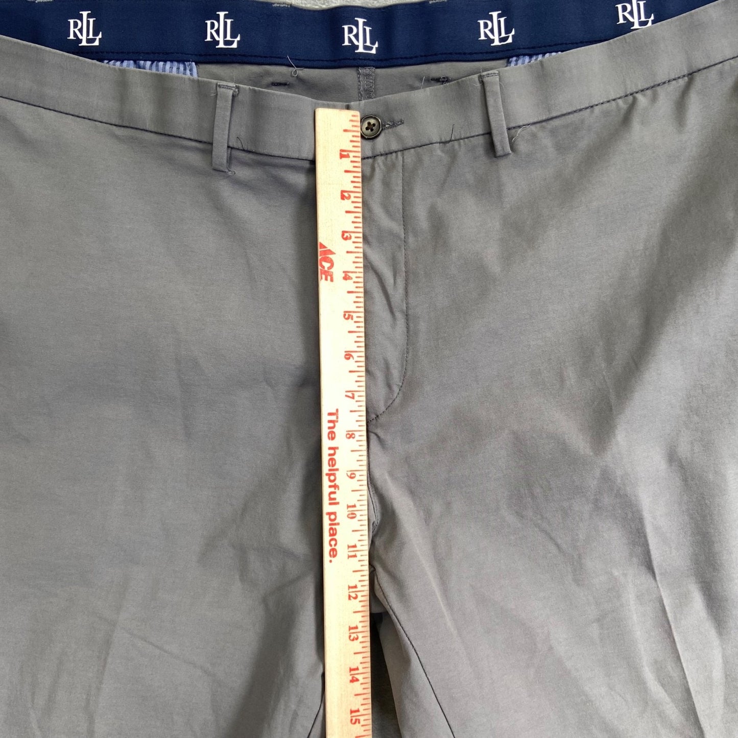 Lauren Ralph Lauren Men's Straight Chino Pants 50x30 Gray