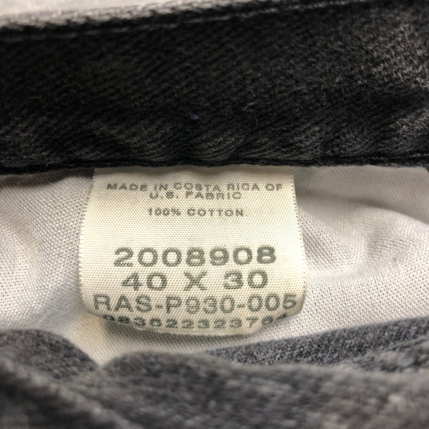 Wholesale Lot of 4 Work Jeans Men's Size 40x30 Blue Black Grade A / B