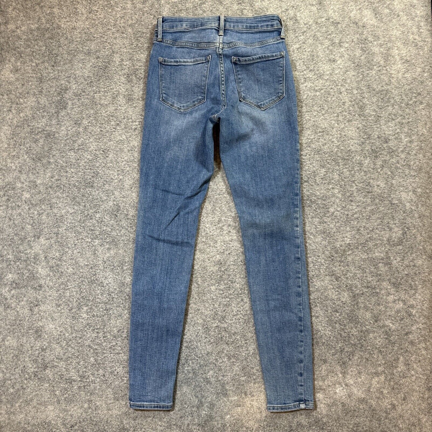 Old Navy Rockstar Super Skinny High Rise Jeans Women's Size 00 Blue Denim