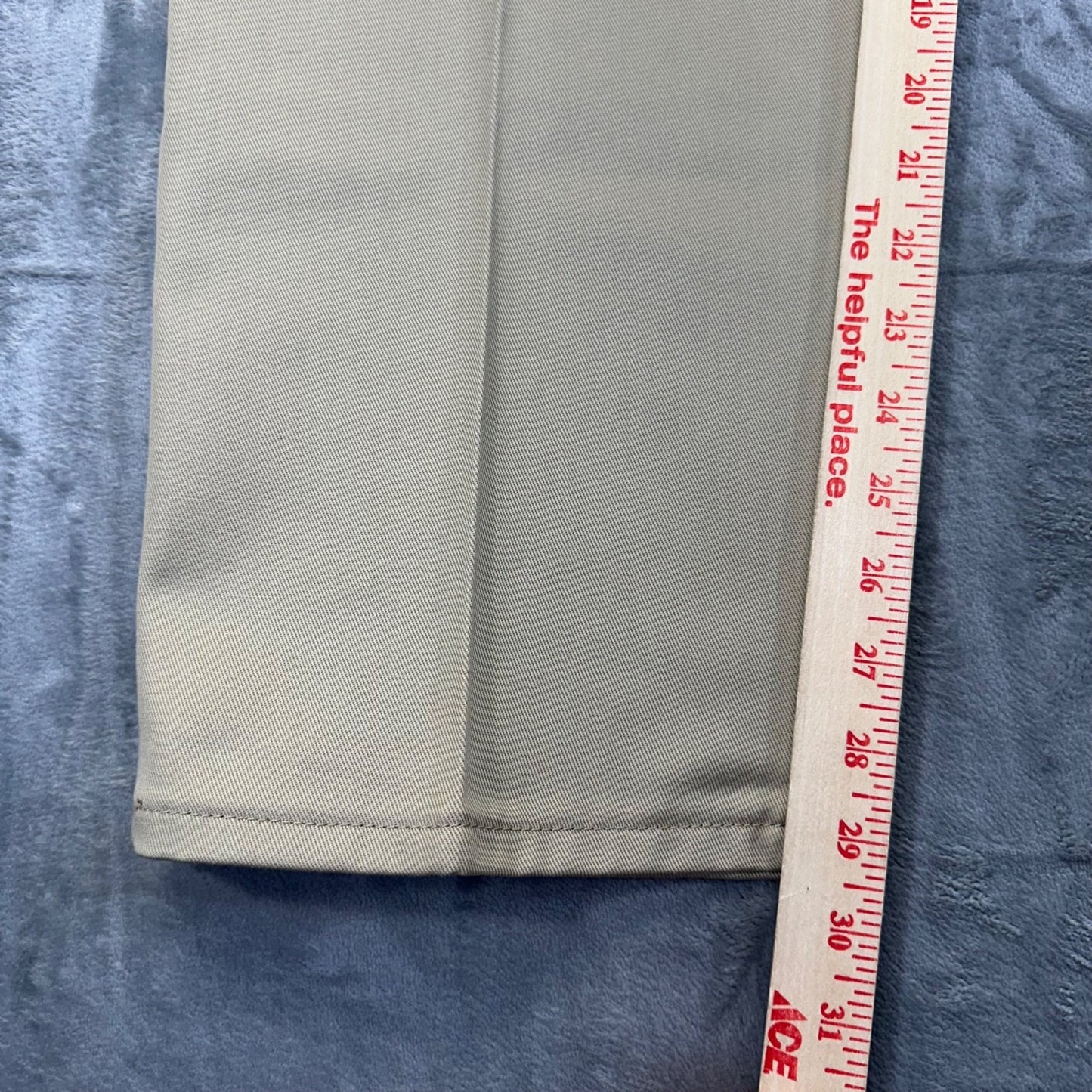 Red Kap Men's Straight Leg Work Pants Size 34x37 Khaki