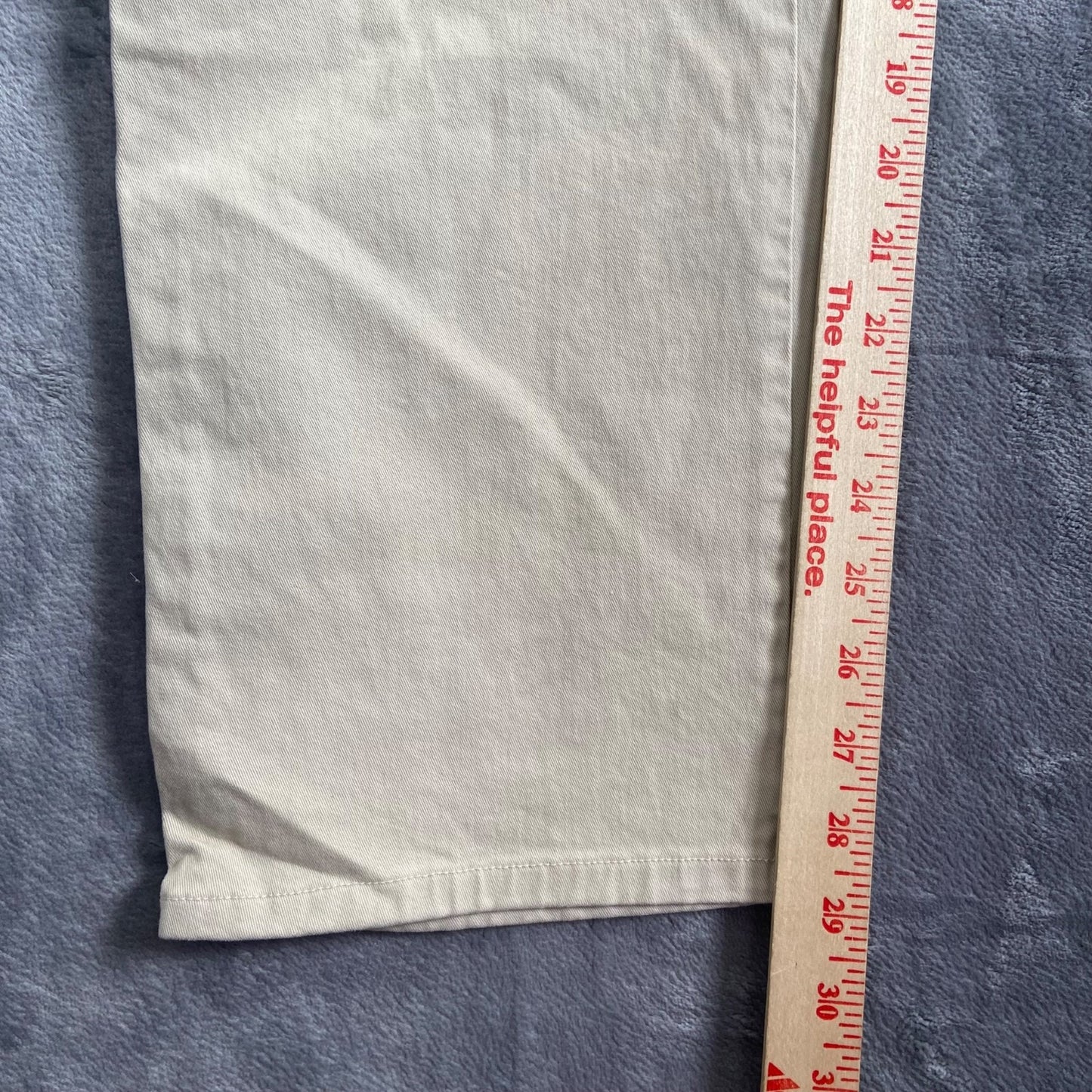 Ermenegildo Zegna Straight Chino Pants Men's 38 Beige Cotton Blend