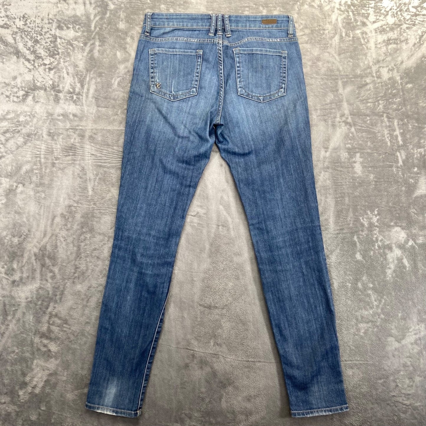 KUT From The Kloth Skinny Jeans Women's Size 6 Blue Denim Casual