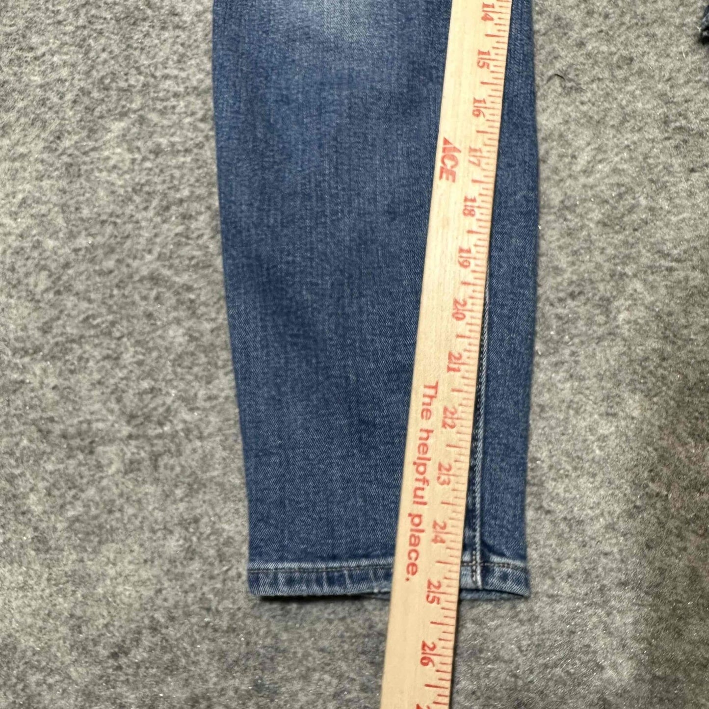 Lucky Brand Women's Ava Mid Rise Crop Skinny Jeans Size 6/28 Blue Medium Wash