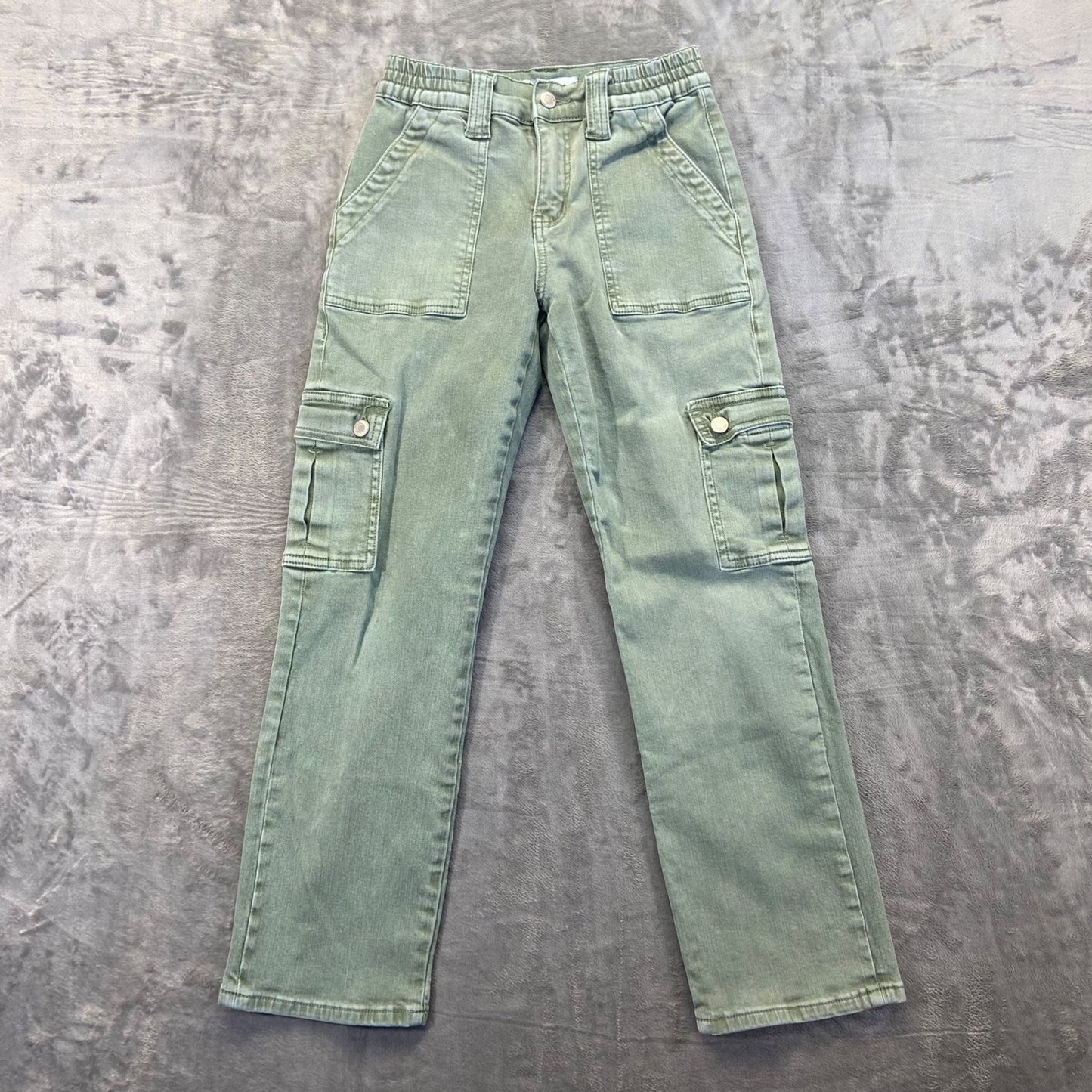 Vervet Women's Cargo Straight Pants Size 25 Green Pants