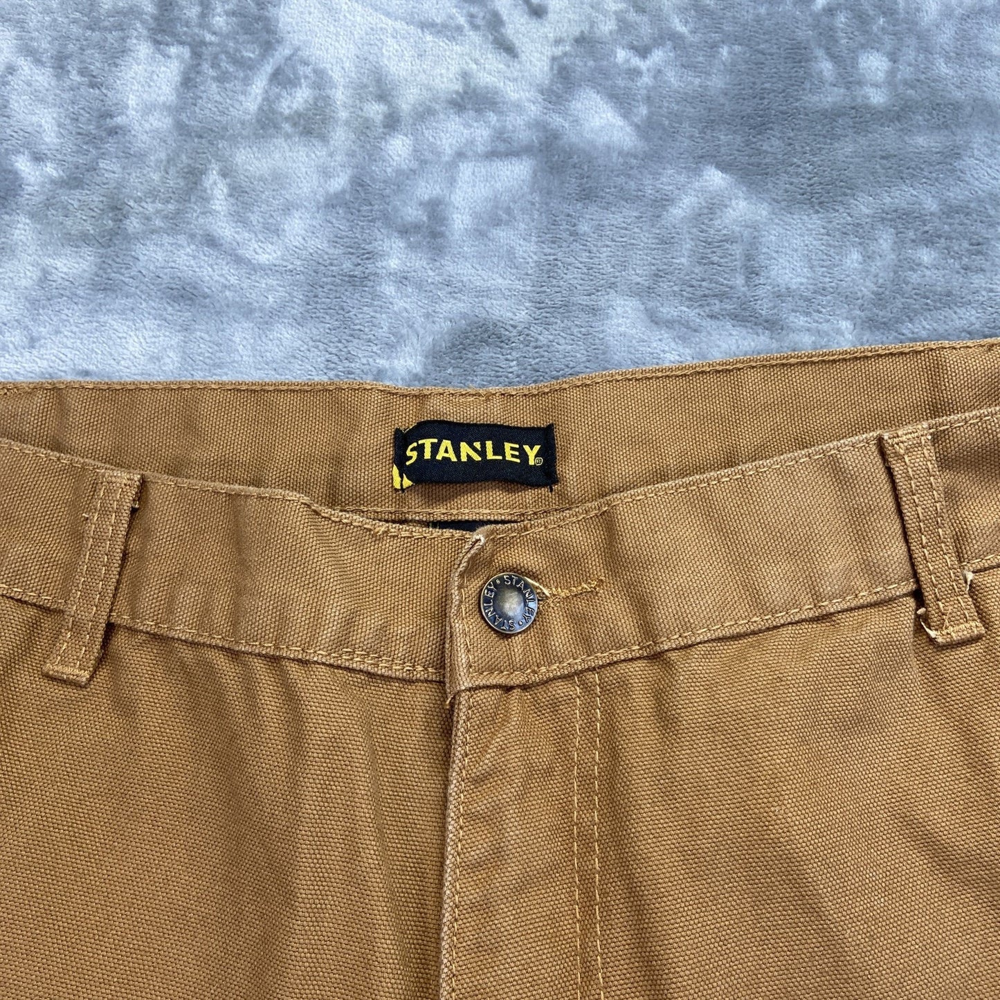 New Stanley Carpenter Straight Jeans Men's Size 40x32 Tan Brown