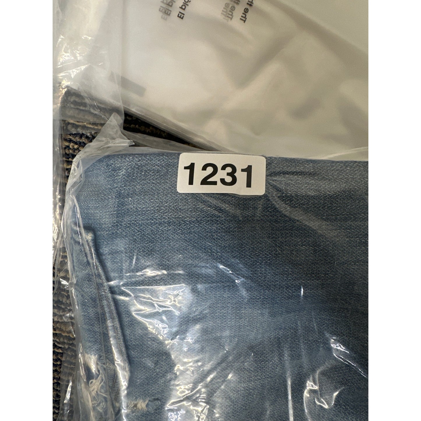 Wrangler Distressed Bootcut Jeans Mens Size 33 Blue Denim