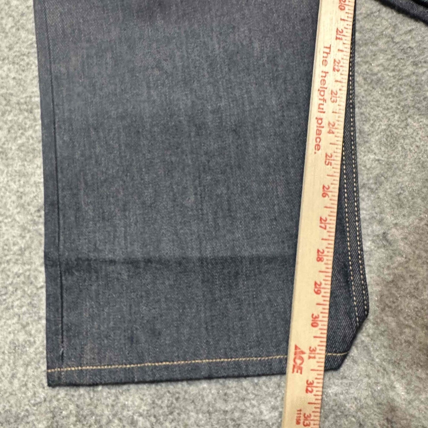 New Vintage Levis 501XX Shrink To Fit Men's Straight Jeans Size 48x32 Blue Dark