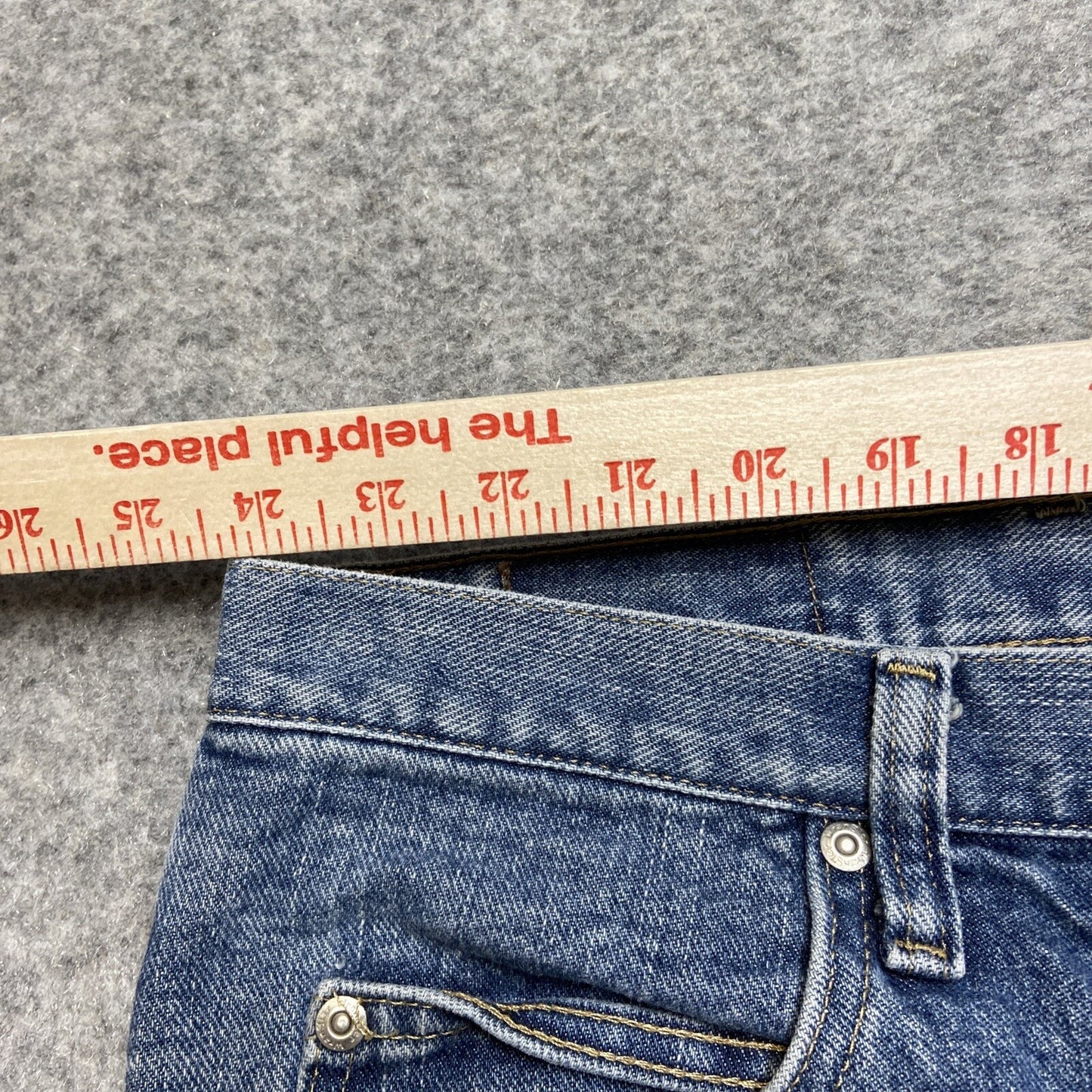 Wrangler Relaxed Fit Jeans Men’s Size 50x29 Blue Denim
