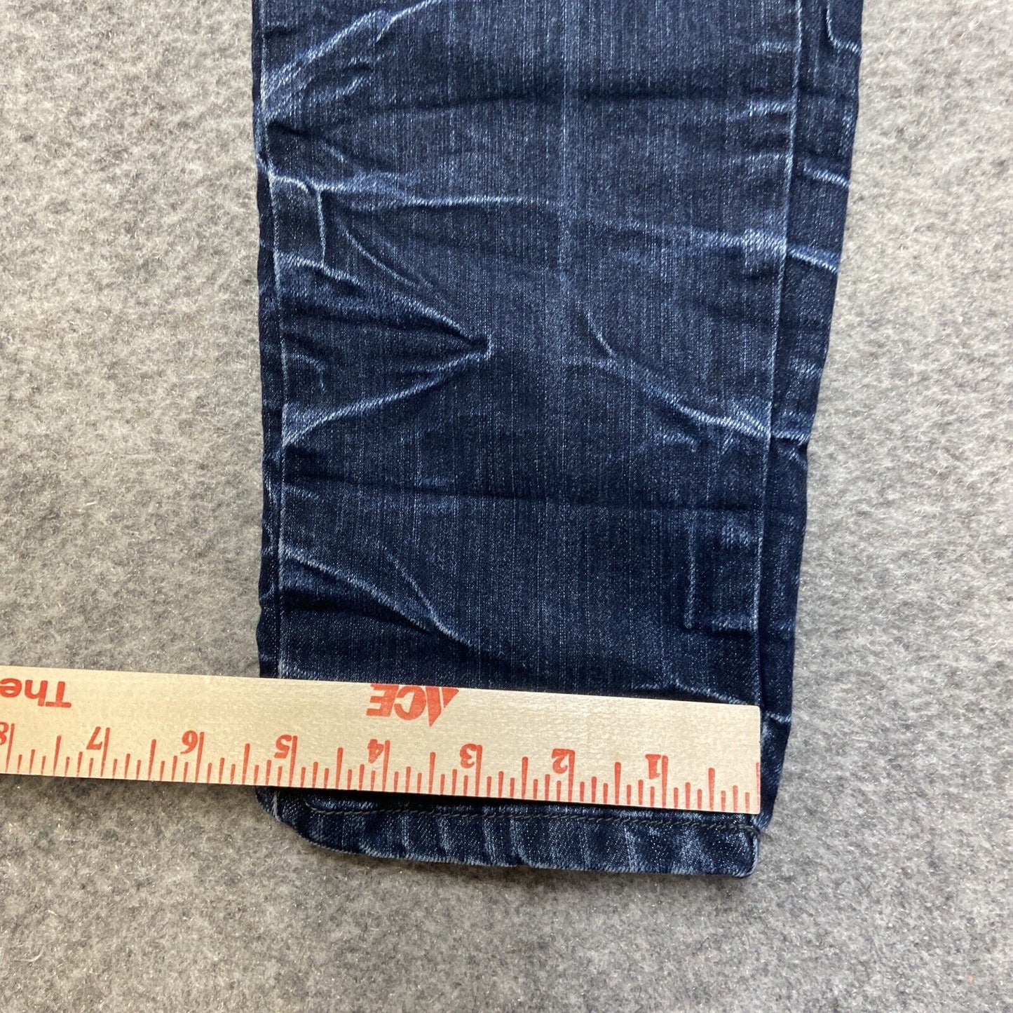 Zana Di Premium Skinny Jeans Women's Size 9 Dark Wash Faded Denim