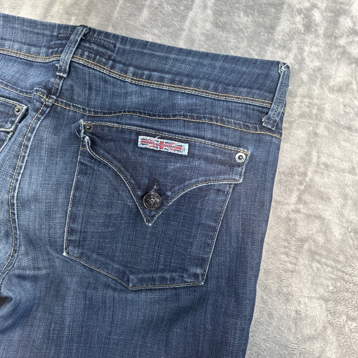 Hudson Skinny Jeans Women's Size 30 Dark Blue Denim
