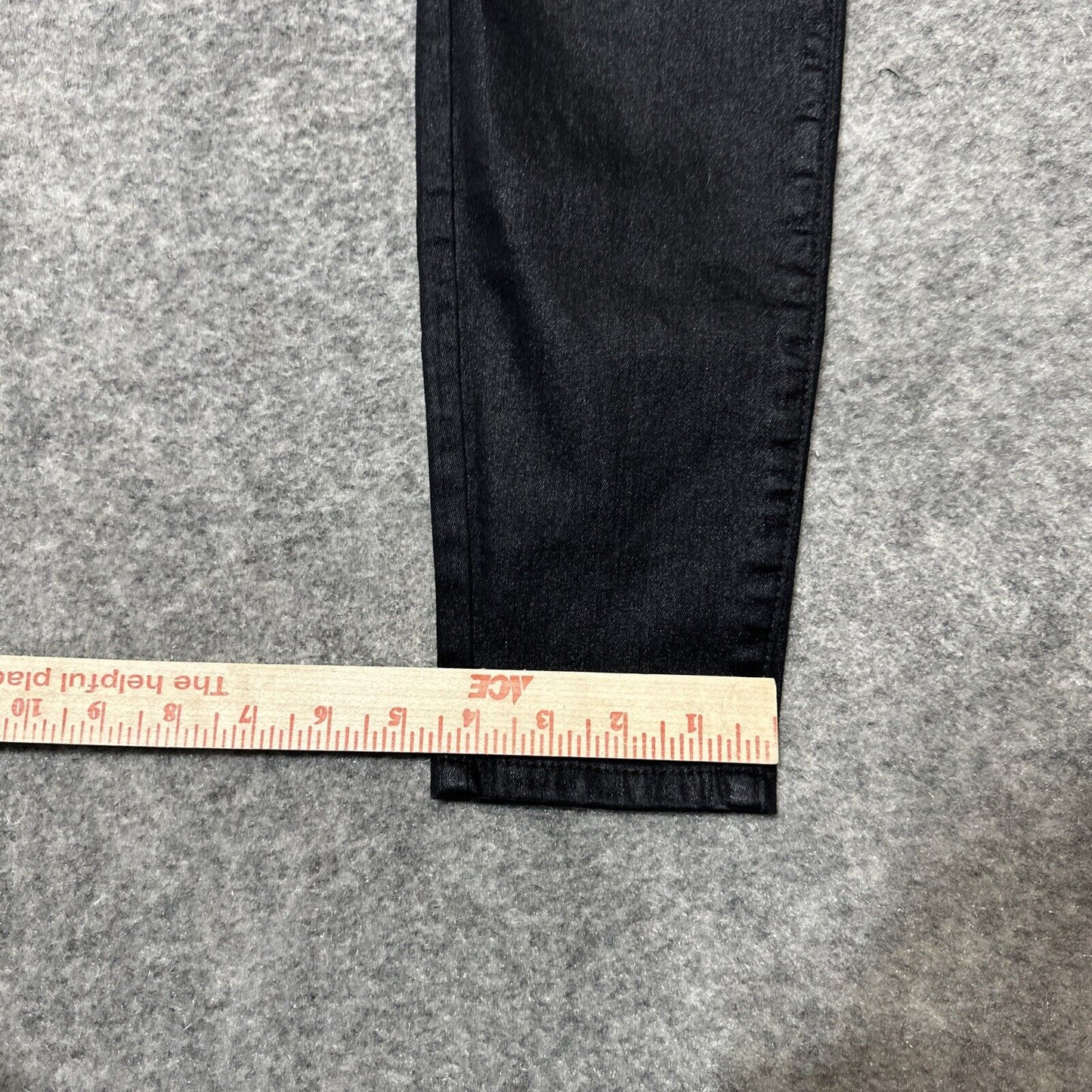 The Limited Denim Women's Legging Jean Size 4 Glittery Black Dark Wash Denim