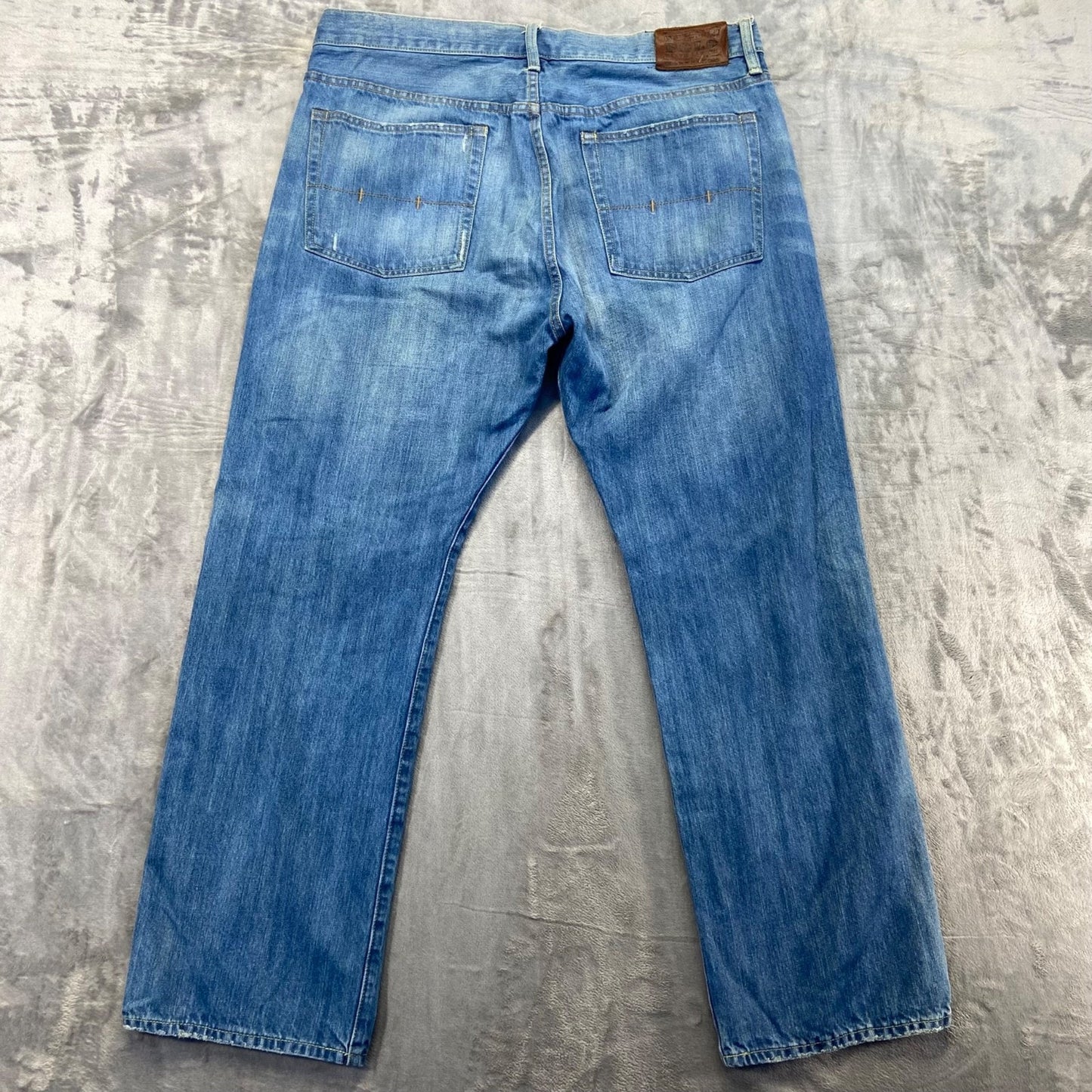 Vintage Polo Ralph Lauren Men's Straight Jeans 36x30 Blue Denim