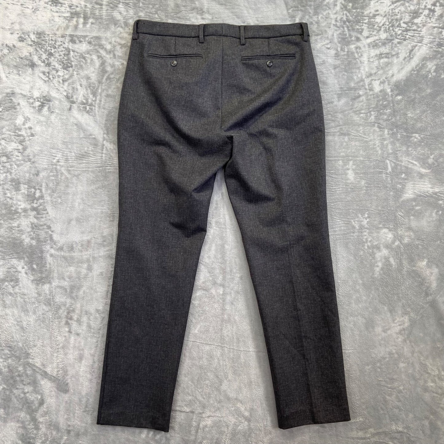 Liverpool Men's Dress Pants 38x32 Gray Stretchable Formal Pants