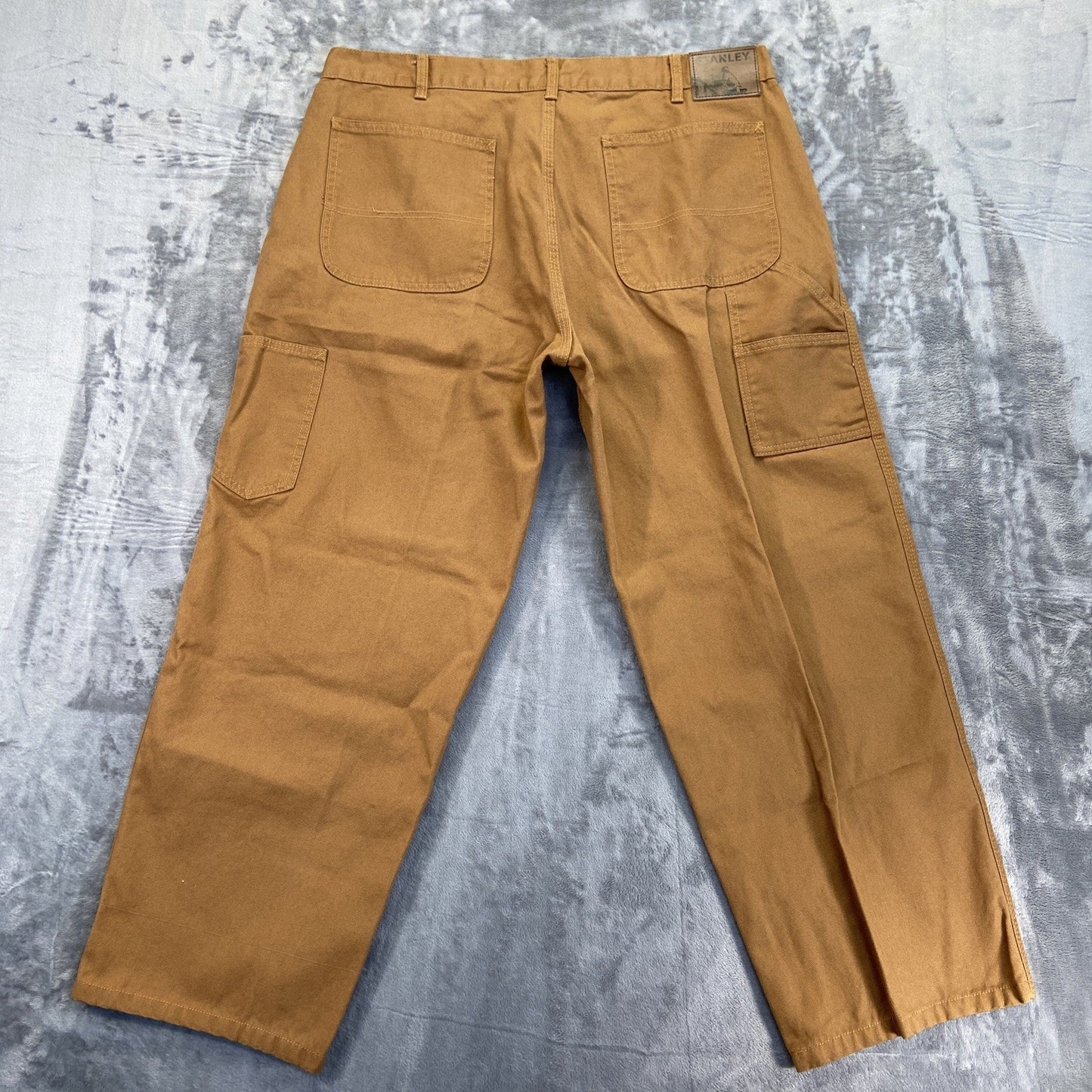 New Stanley Carpenter Straight Jeans Men's Size 40x32 Tan Brown