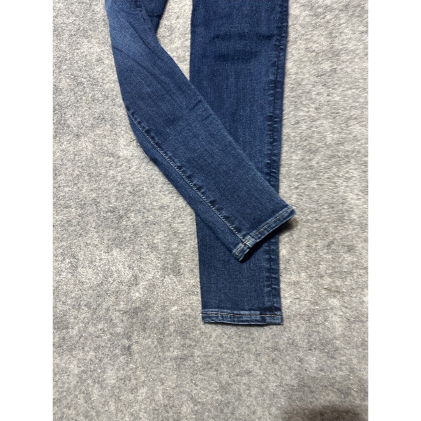 American Eagle Next Level Stretch Women's Hi Rise Jegging Size 00 Blue Dark