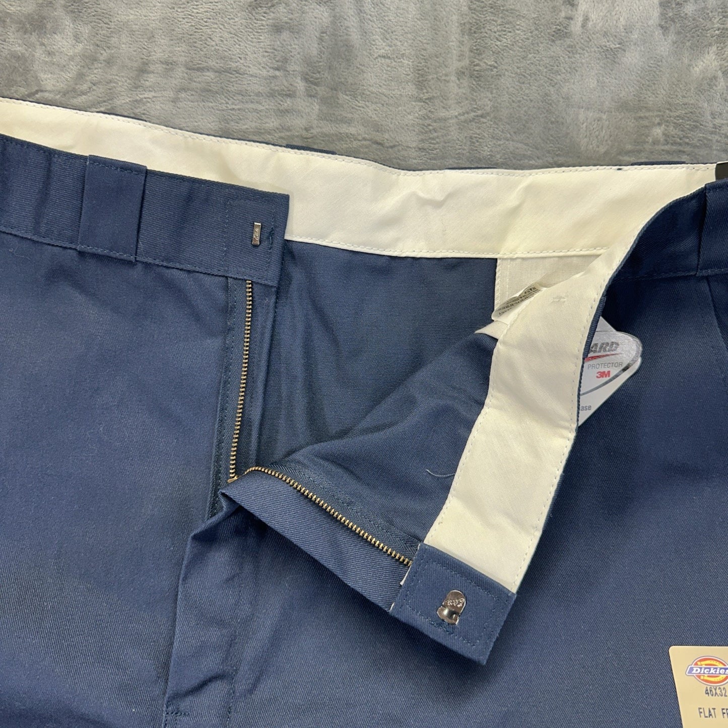 New Dickies 874 Flat Front Scotchgard Work Pants Men's Size 46x32 Dark Blue