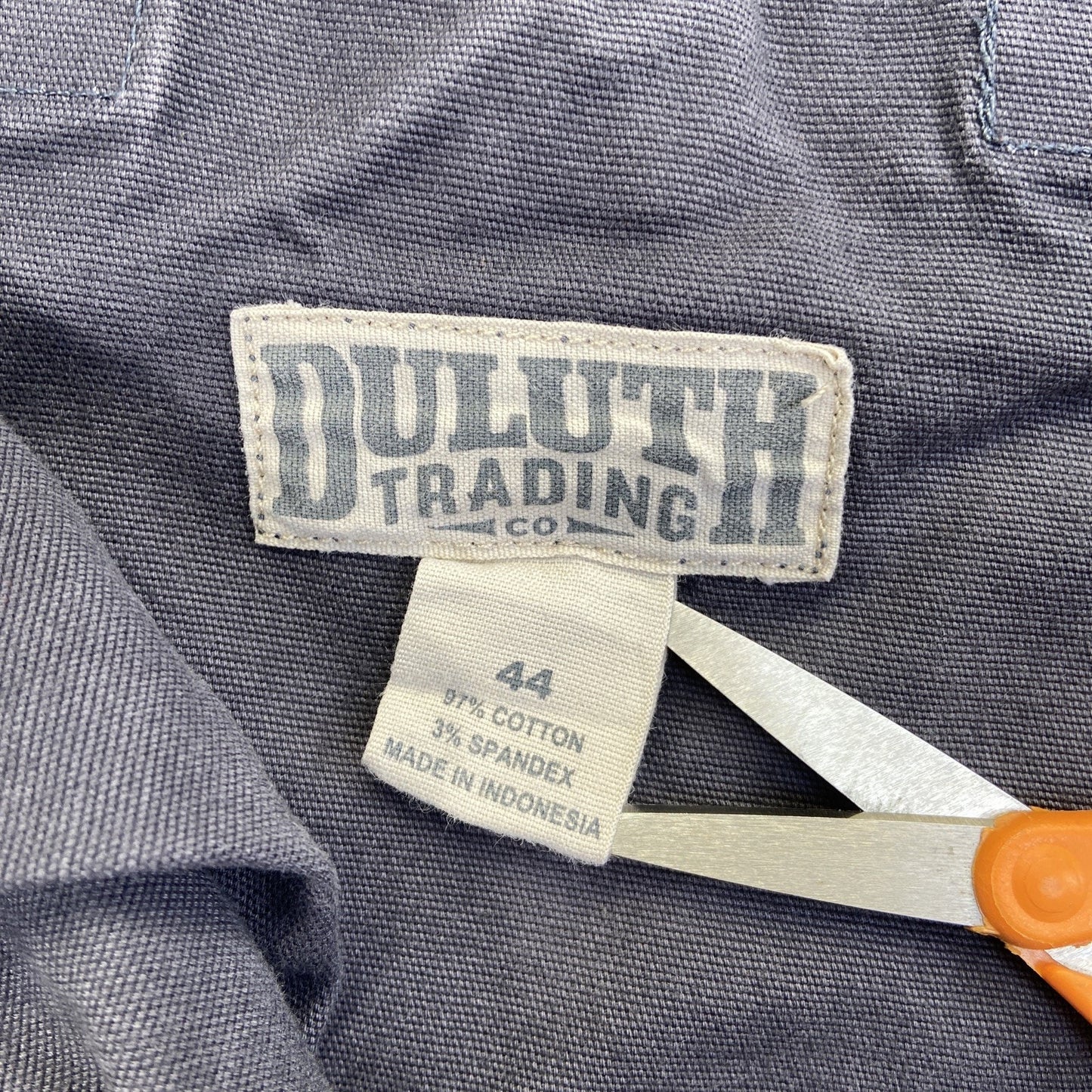 Duluth Trading Flex Fire Hose Cargo Shorts Men's Size 44 Dark Gray Work Shorts