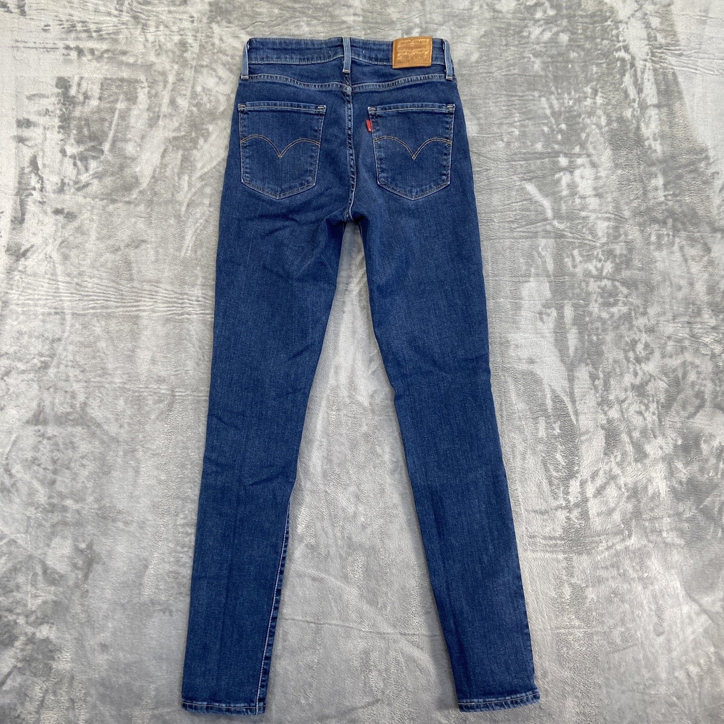 Levi's Distressed 721 Skinny Jeans Women’s 30x30 Blue Denim