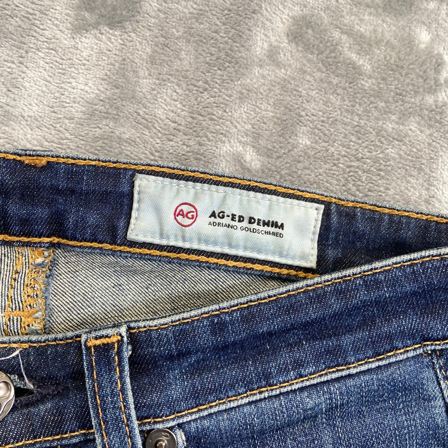 AG Adriano Goldschmied Women's Super Skinny Ankle Jeans 24R Blue