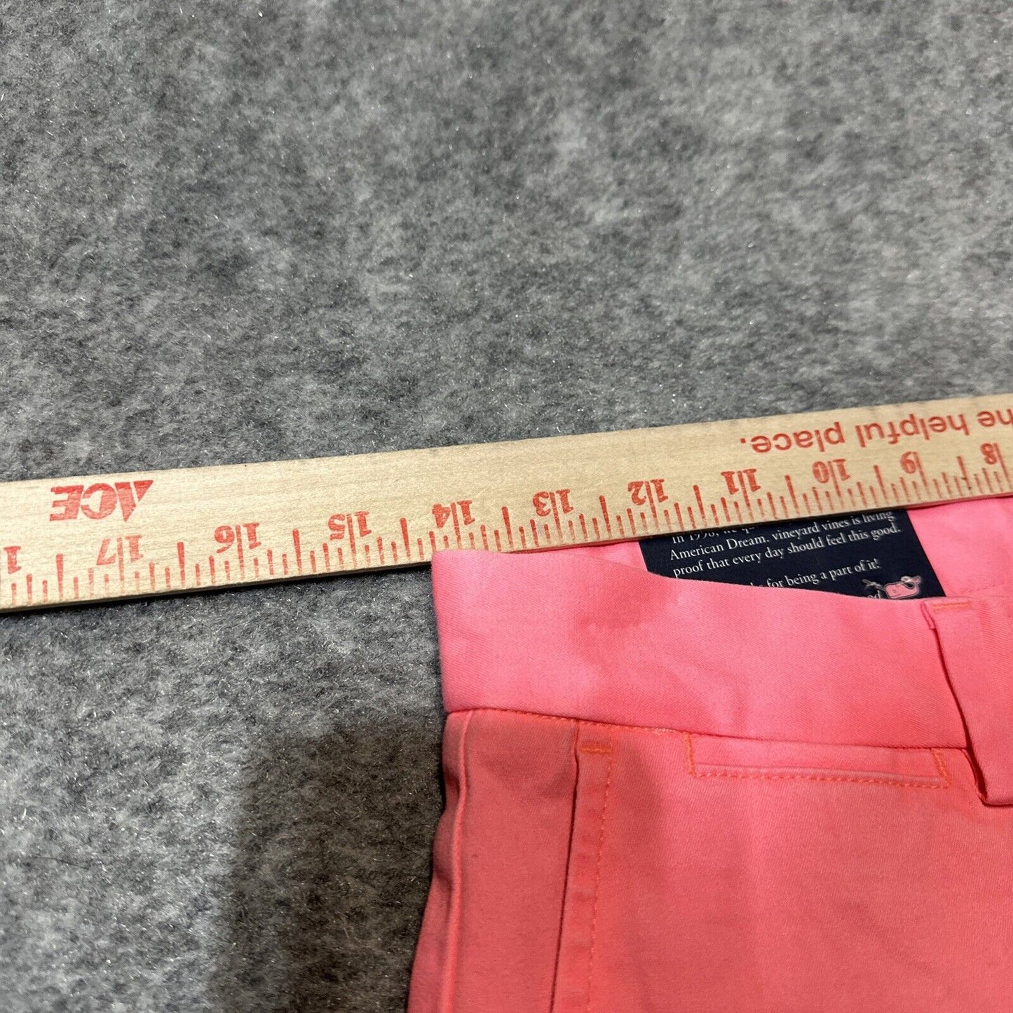 New Vineyard Vines Breaker Pant Men's Size 28x32 Pink Papaya Passion Chinos