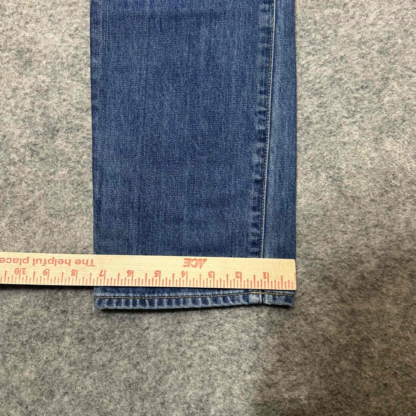 Gap 1969 Men's Slim Jeans Size 32x36 Blue Faded Wash Denim