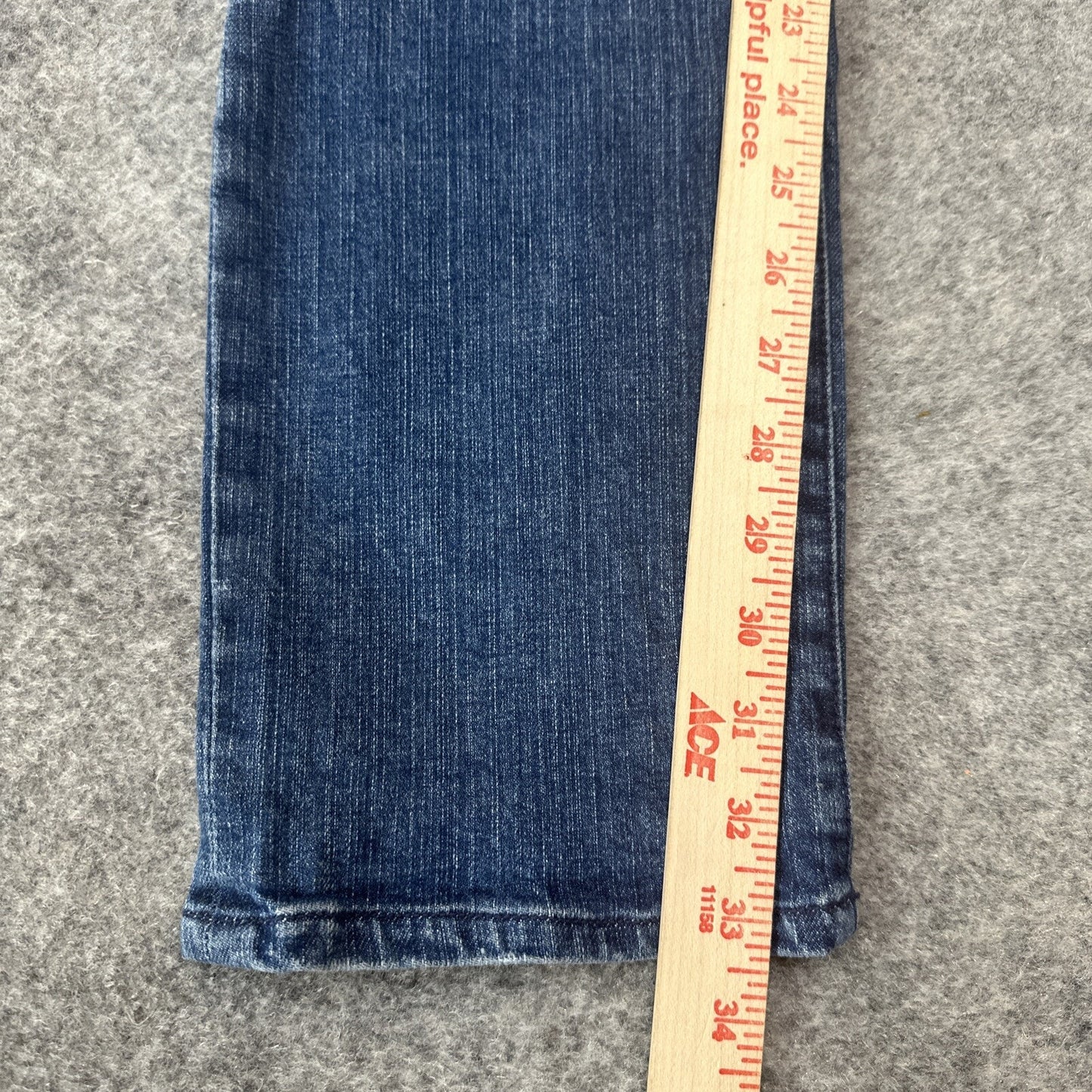 Paper Denim & Cloth Audrey Low Rise Cigarette Leg Women's Jeans Size 27 Blue