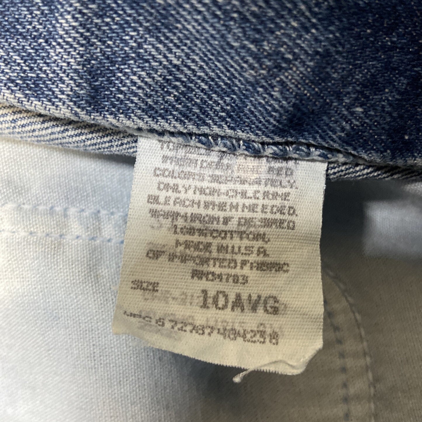 Gitano Jeans Straight Jeans Women's Size 10 Blue Denim