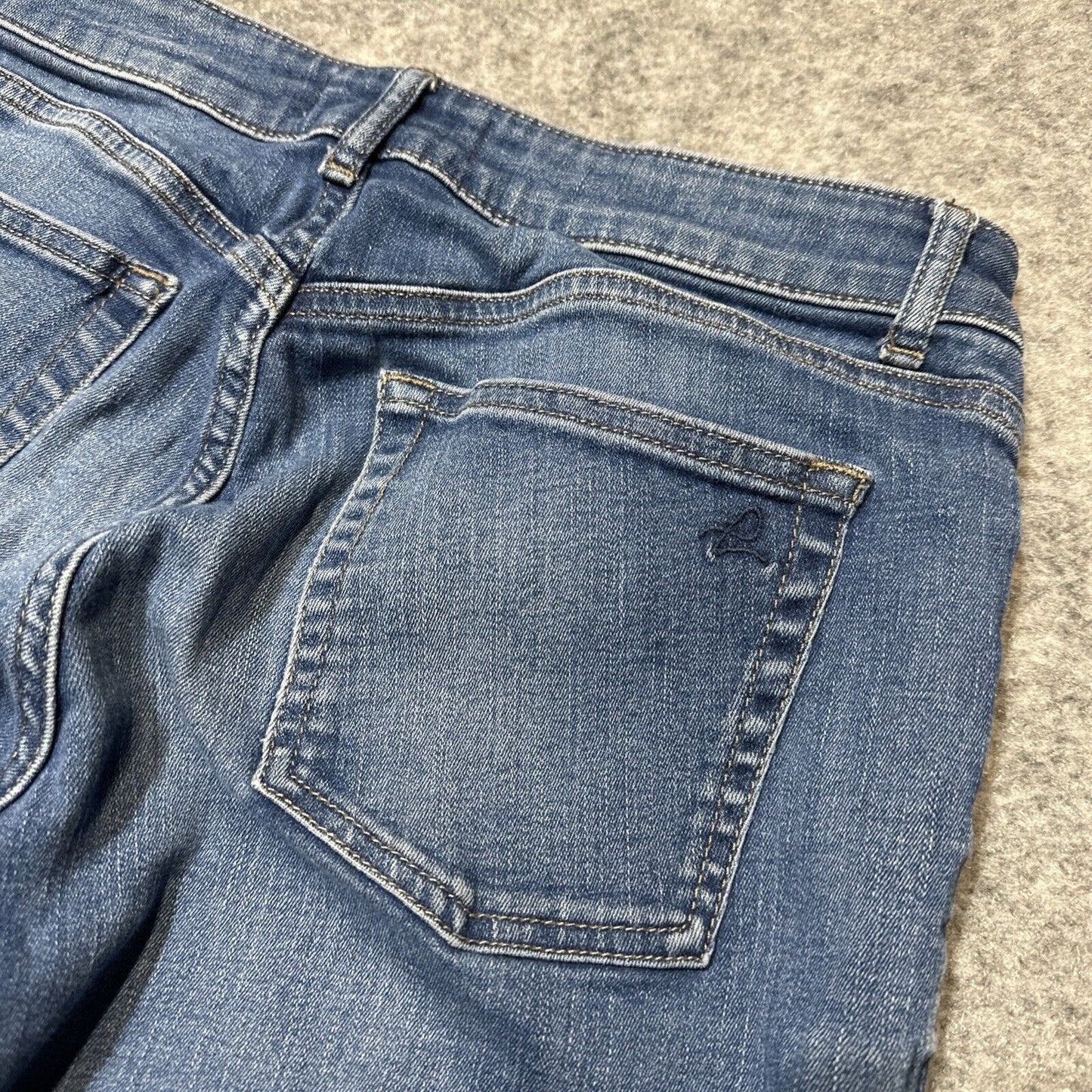 DL 1961 Margaux Instascuplt Ankle Skinny Jeans Women's Size 29 Light Blue Denim