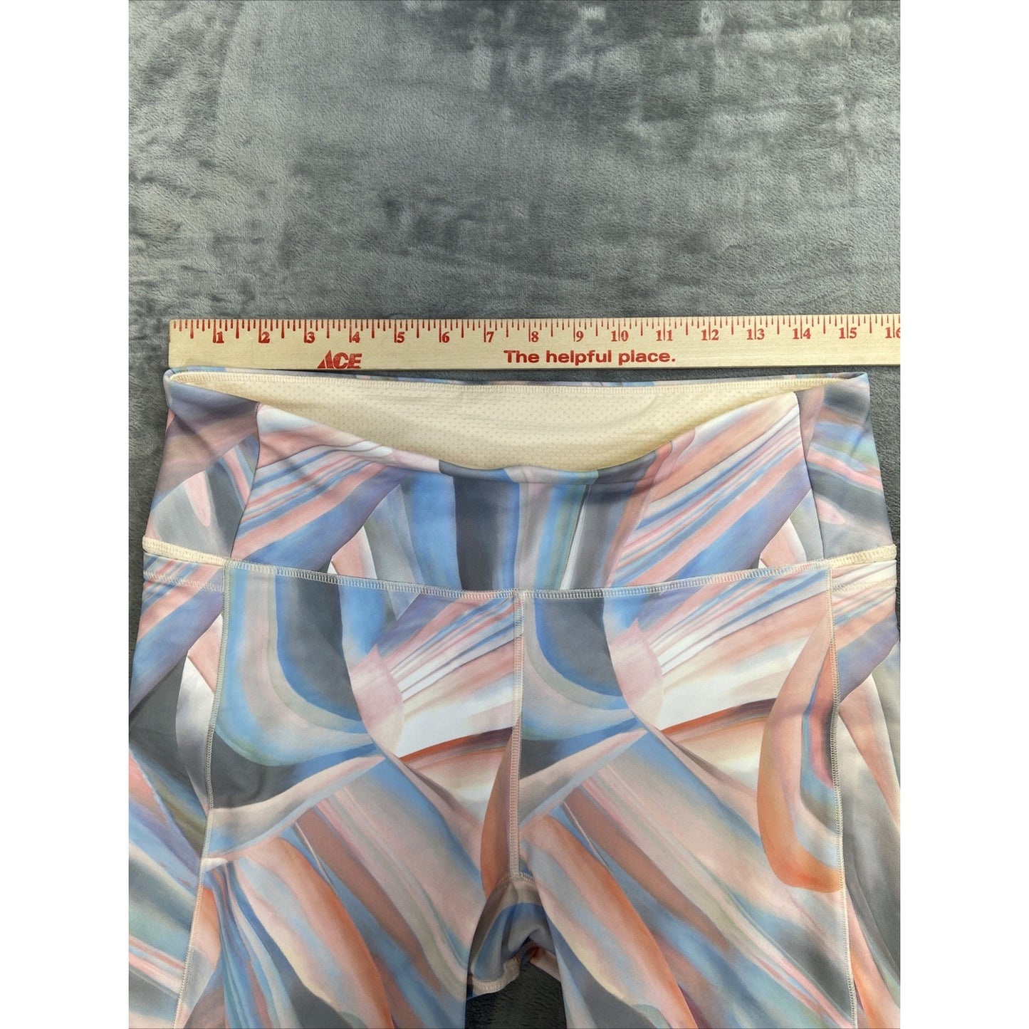 Calia Yoga Leggings Women's Size L Pastel Pink Multicolor Yoga Pants